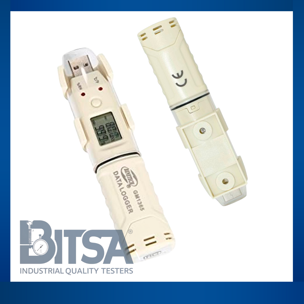 Medidor de humedad y temperatura-GM1365-Benetech-Data Logger
